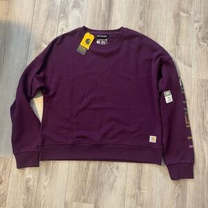 Carhartt Women’s purple crewneck